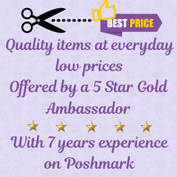 Accessories - I'm happy to help if it's something I know - I have been on Posh for 7 years